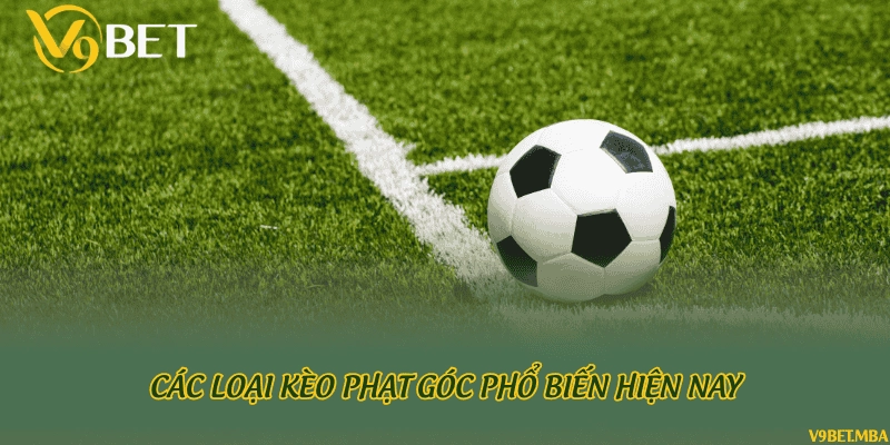 Các loại kèo phạt góc phổ biến hiện nay