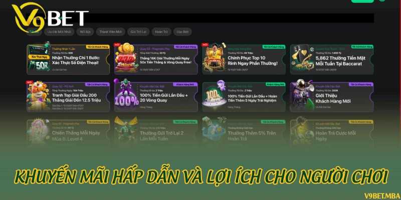 Khuyến mãi hấp dẫn và lợi ích cho người chơi