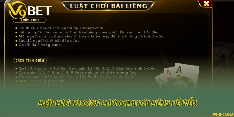 Luật chơi và cách chơi game bài Liêng dễ hiểu