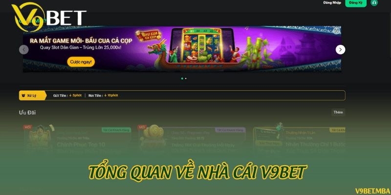 Tổng quan về nhà cái V9bet